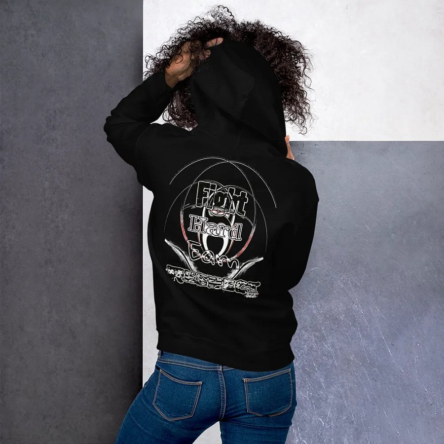 Fight Hard Earn Respect - Embroidered - Classic Hoodie product image (6)