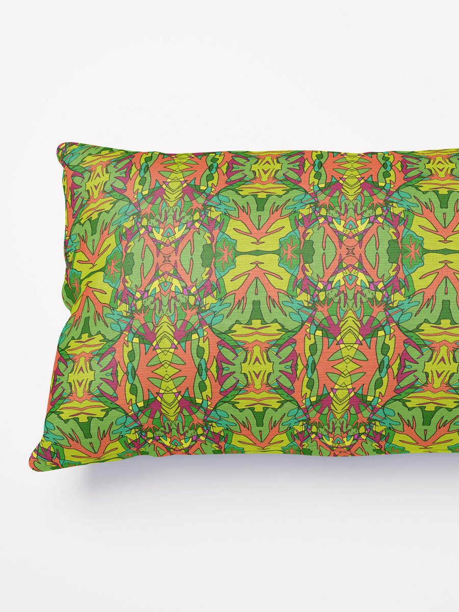 Spinach Tangle – All-Over Print Decorative Pillow product image (3)