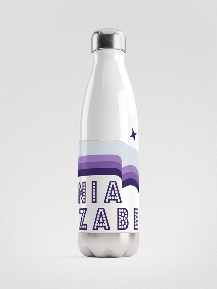 Stainless Water Bottle with Tania Elizabeth Four Fiddles Logo product image (1)