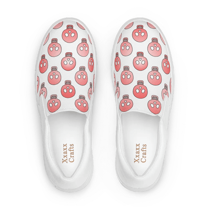 Skull Whispers Slip-Ons for Her product image (1)