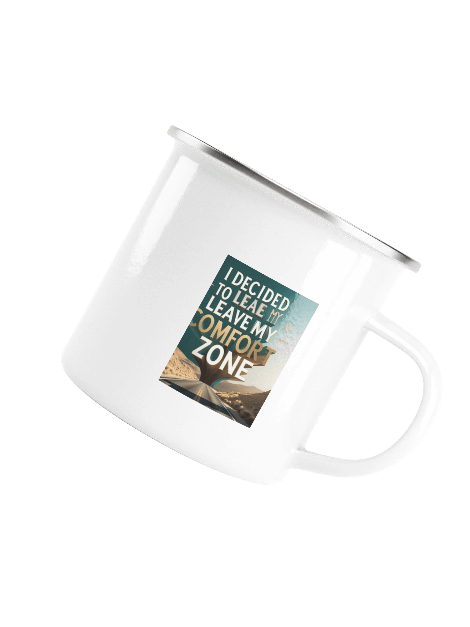 Wanderlust Enamel Mug product image (5)