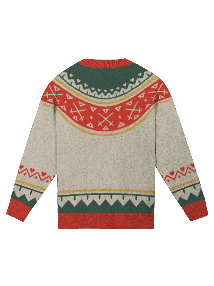 Hearts & Swords Holiday Sweater product image (2)