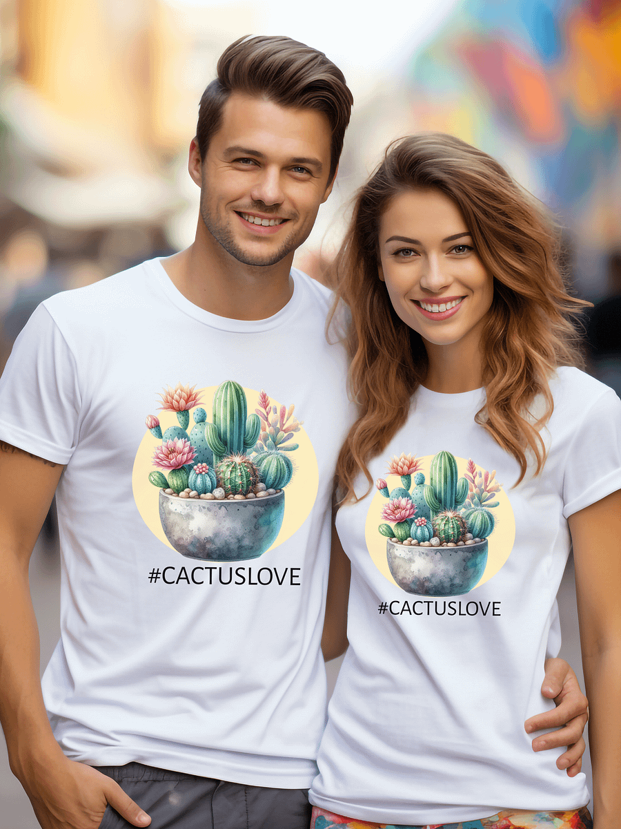 #CACTUSLOVE Supersoft Unisex T-shirt product image (15)