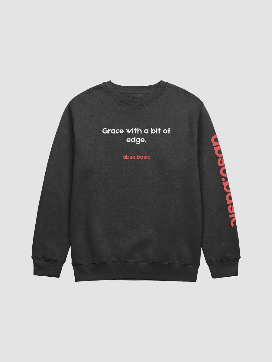 Edgy asbo.basic Sweatshirt Crewneck product image (1)