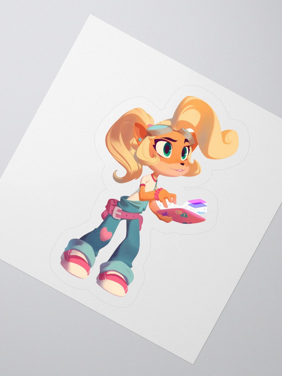 CoCo Bandicoot Kiss Cut Stickers product image (5)