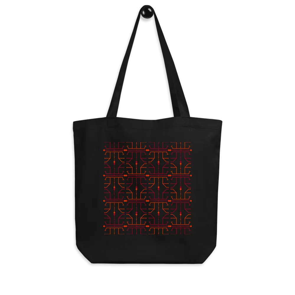 Hieroglyph Abstract Pattern Tote Bag product image (2)