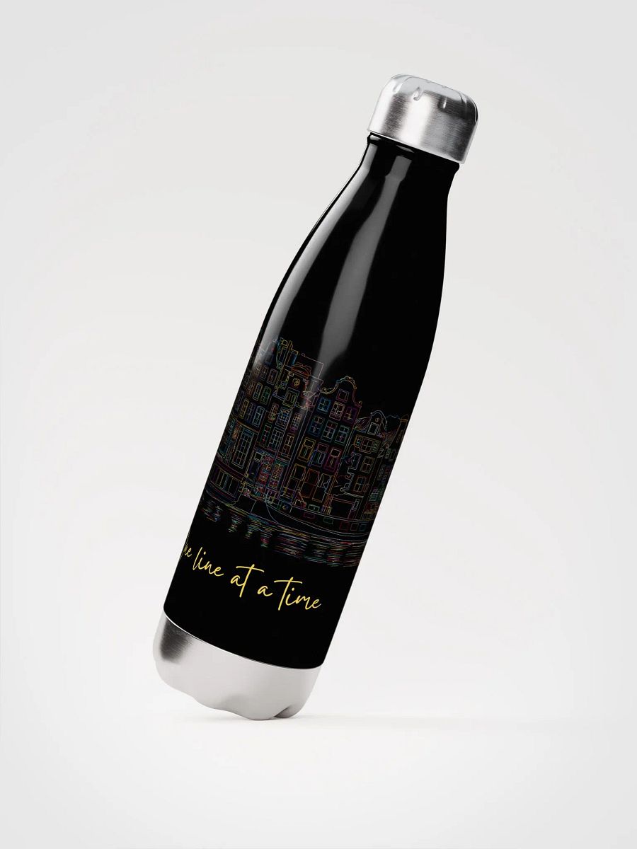 One Line at a Time | Stainless Steel Water Bottle product image (2)