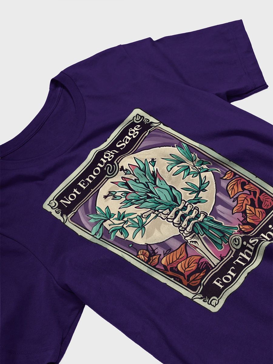 Not Enough Sage for This Shit Funny Tarot Card Tee product image (9)