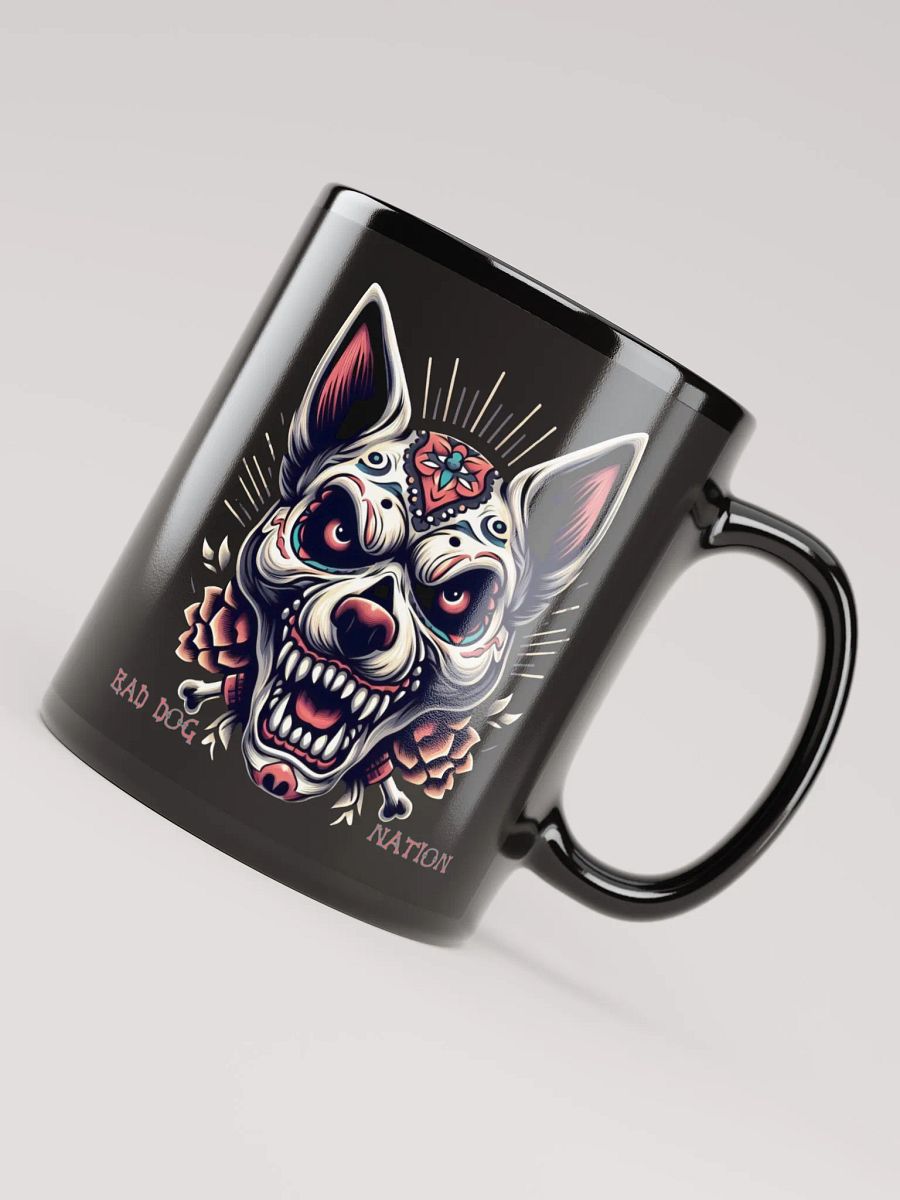 Day of the Dead Black Coffee Mug product image (4)