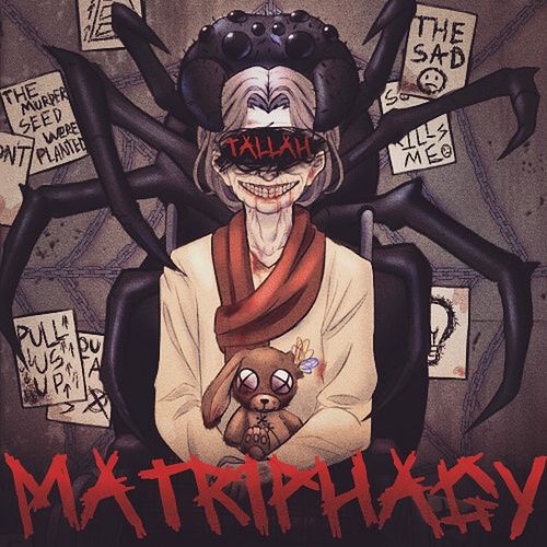 Something unconventional I made for class Having to reimagine an album cover, so I did Matriphagy by @tallah___. I love their...