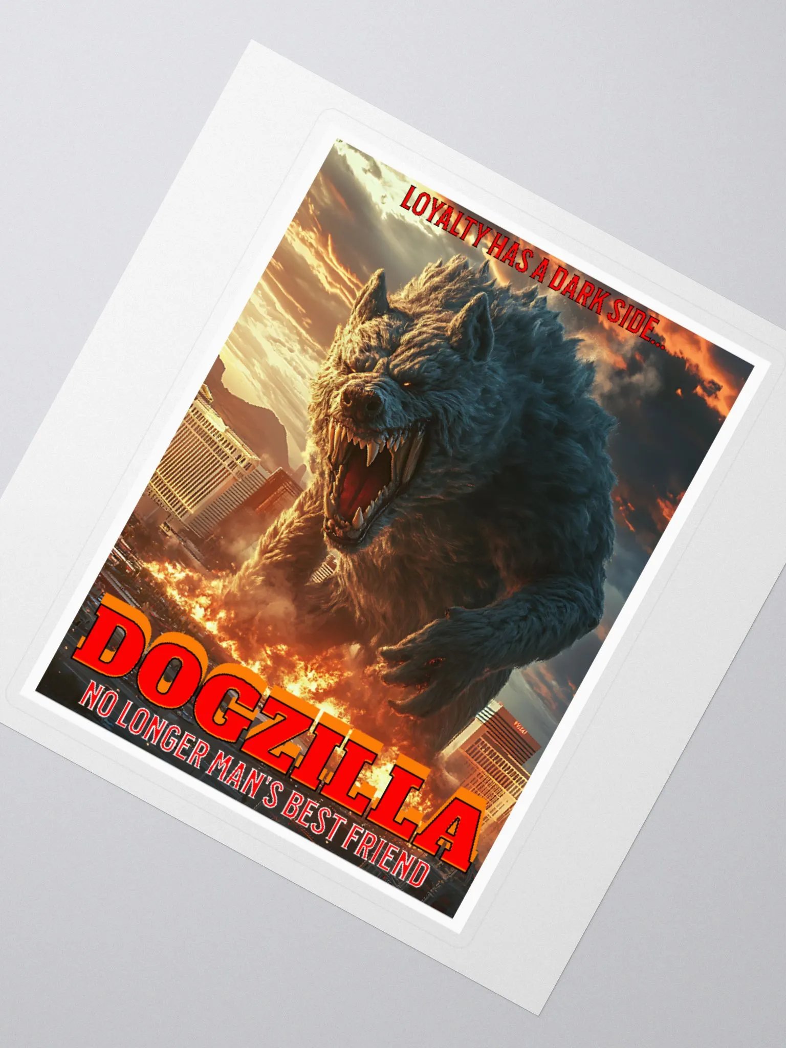 Dogzilla Sticker product image (2)