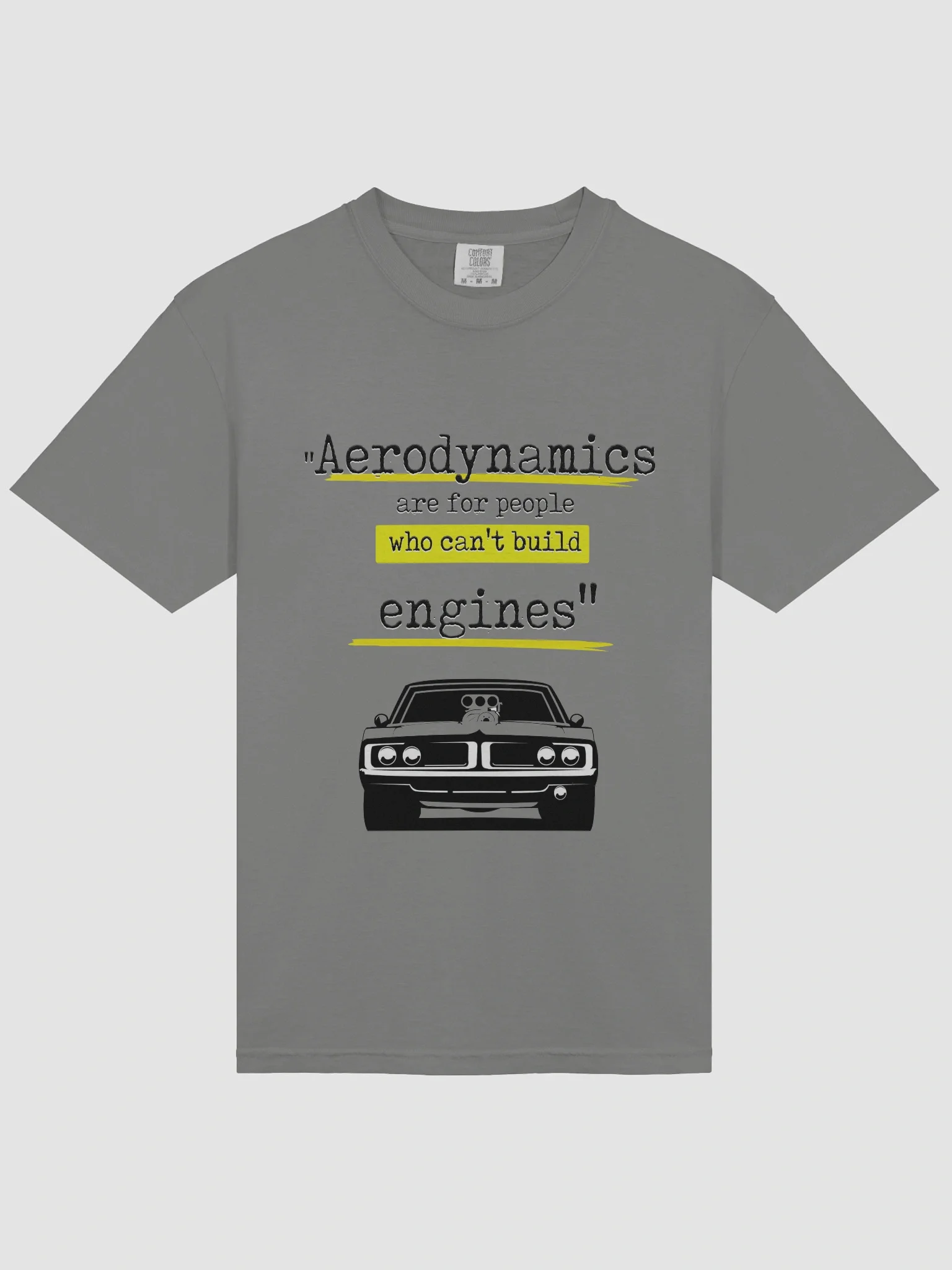 AERODYNAMICS FOR PPL CAN'T BUILD ENGINES TSHIRT product image (14)