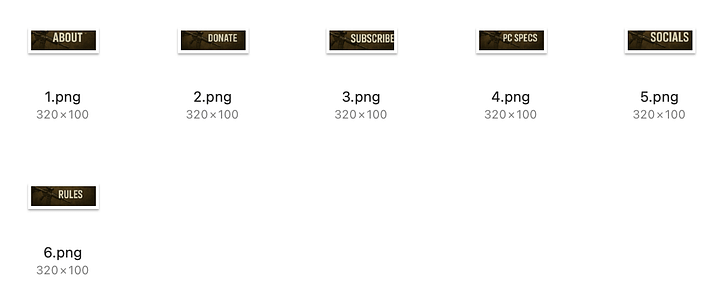 COD twitch panels product image (1)