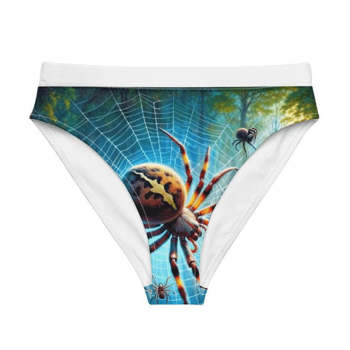 Arachnid Dreams High-Waisted Bikini Bottoms product image (1)