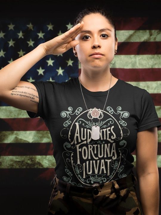Audentes Fortuna Iuvat TShirt product image (3)