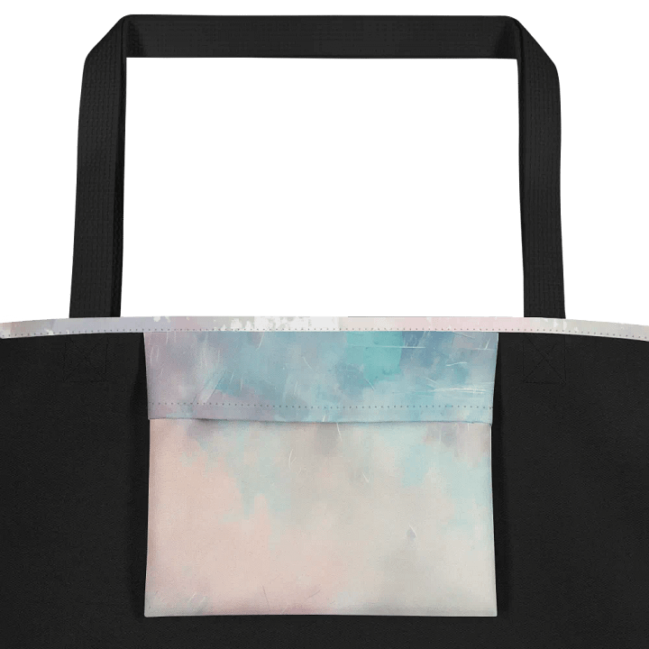 Tote Bag: Vintage Purple Crocus Flowers Floral Design product image (2)