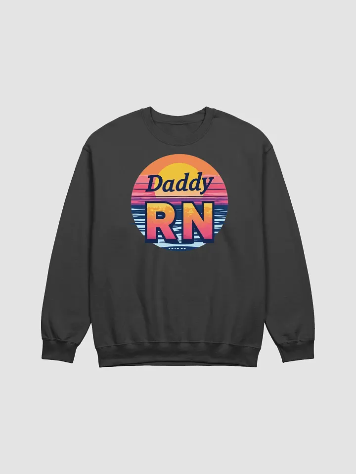 Sunset Daddy RN Crewneck Sweatshirt product image (6)