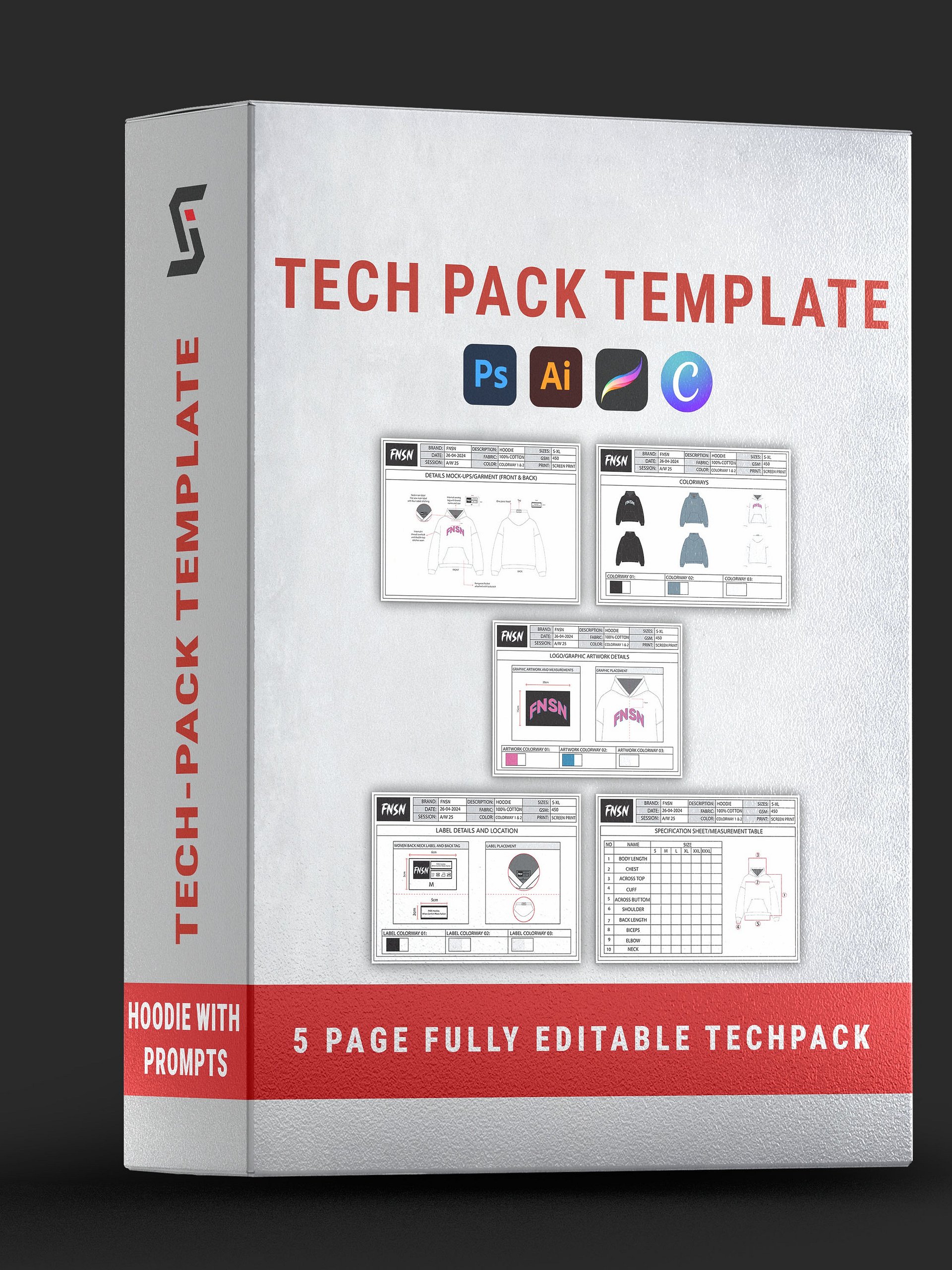 Fashion Tech Pack Template product image (1)