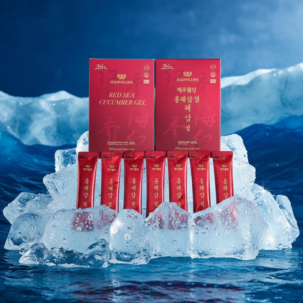 (Pre-sale, shipping at the December) JEJUWELLING Korean Jeju Island Red Sea Cucumber Recovery Drink product image (2)