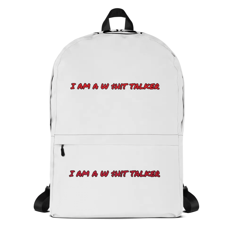 W $H!T TALKER backpack product image (1)