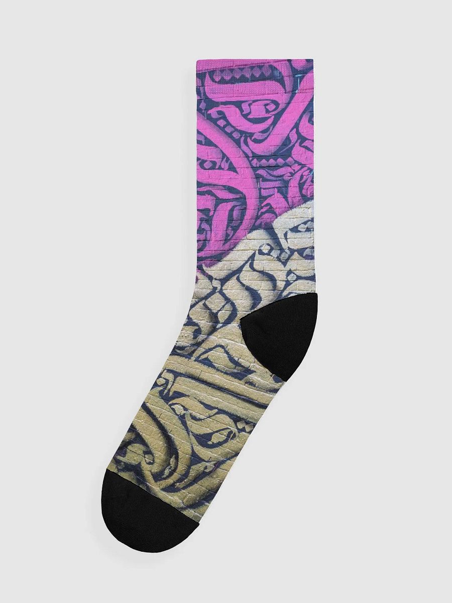 Calligraphy Socks PINK product image (3)
