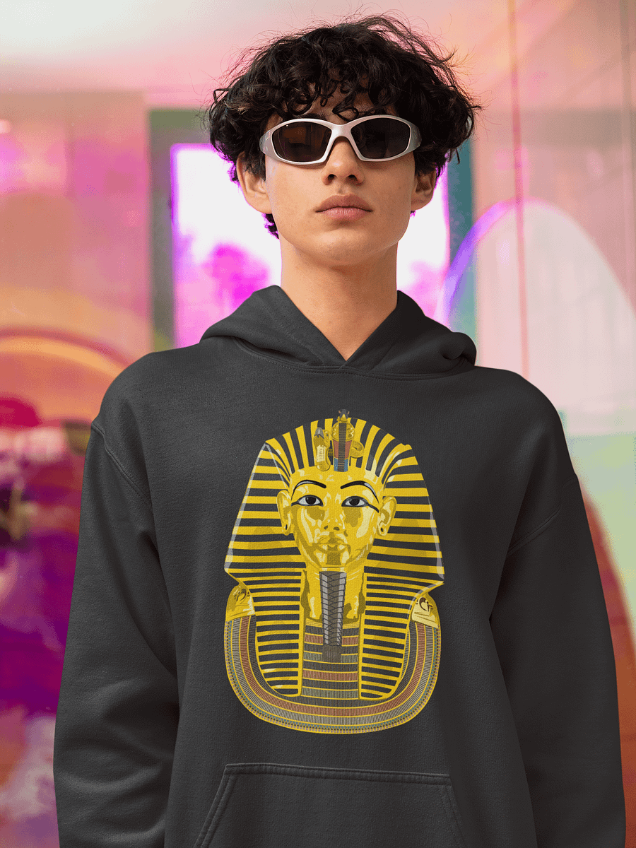 Tutankhamun Mask Printed Classic Pullover Hoodie product image (2)