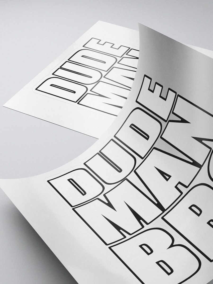 DUDEMANBRO (Sticker) product image (4)