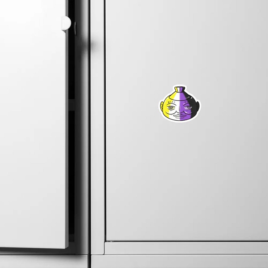Nonbinary Poot magnets product image (9)