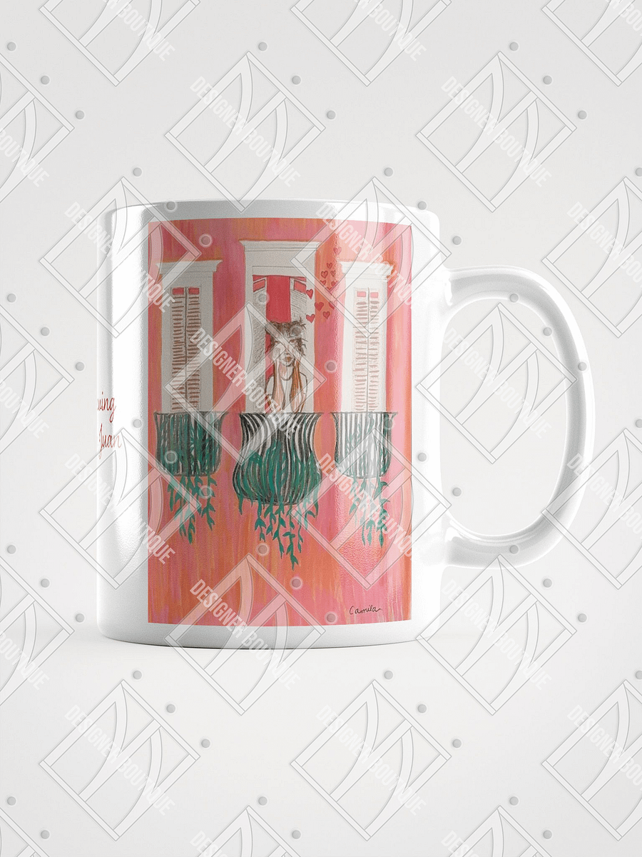 NN Designer Boutique x Camila Arraiza: Mug(Brunette) – Love is Brewing in Old San Juan product image (7)