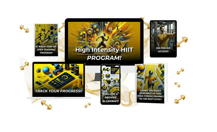 HIIT and Cardio Program! 12-Week Meal Plan Included product image (1)