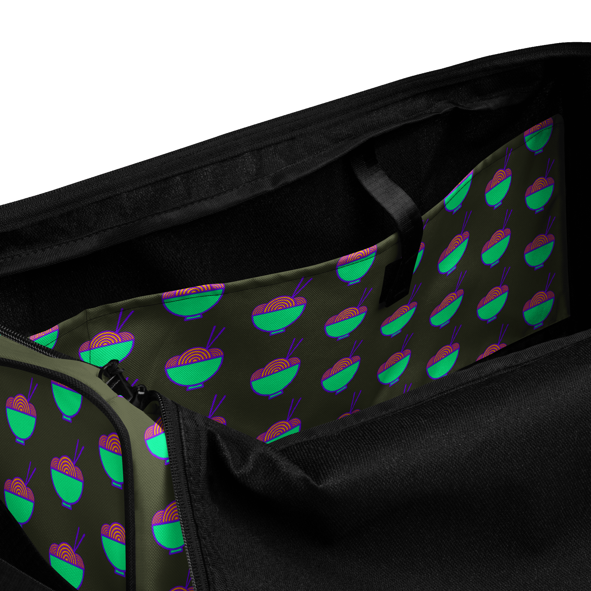 Noodle Crew Duffel Bag! (Green) product image (6)