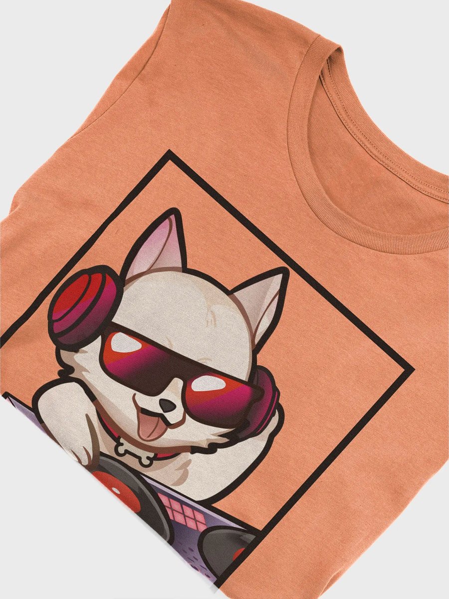 DJ Woof T-Shirt (Black Border) product image (5)