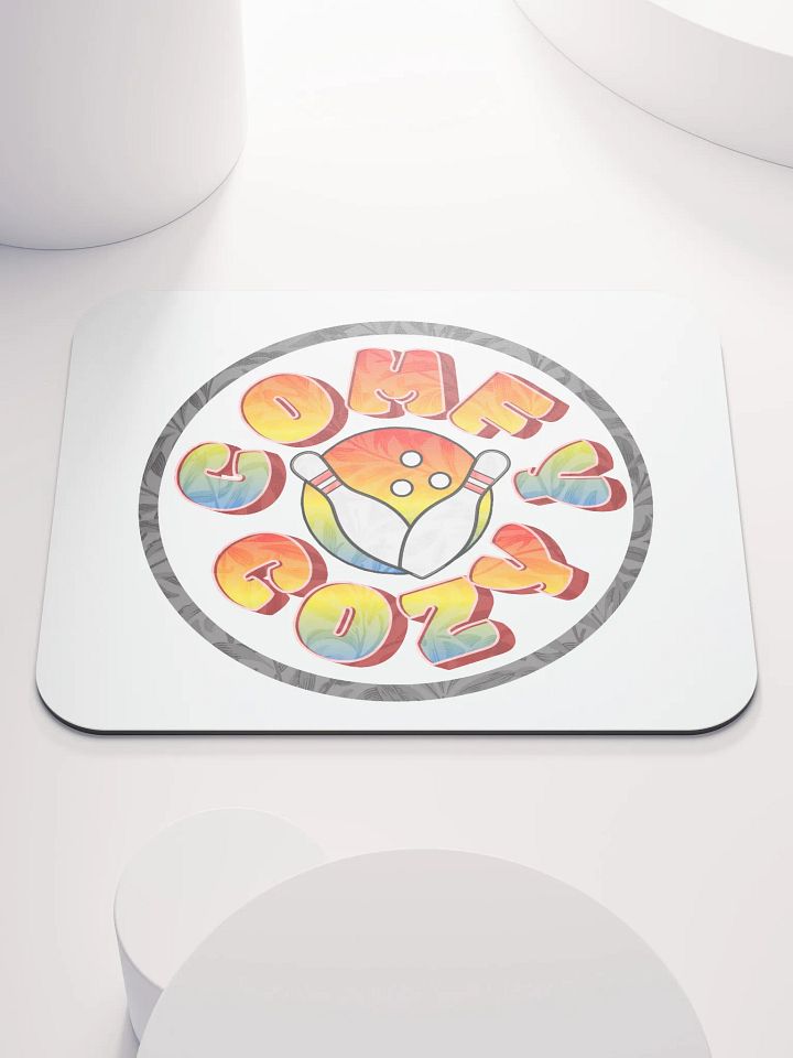 Comfy Cozy Bowling Sunset Strike Mouse Pad product image (2)
