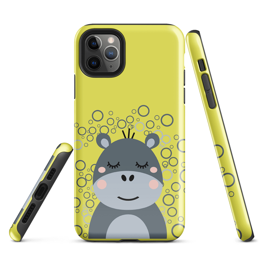 Blush Hippo iPhone® Tough Case product image (3)