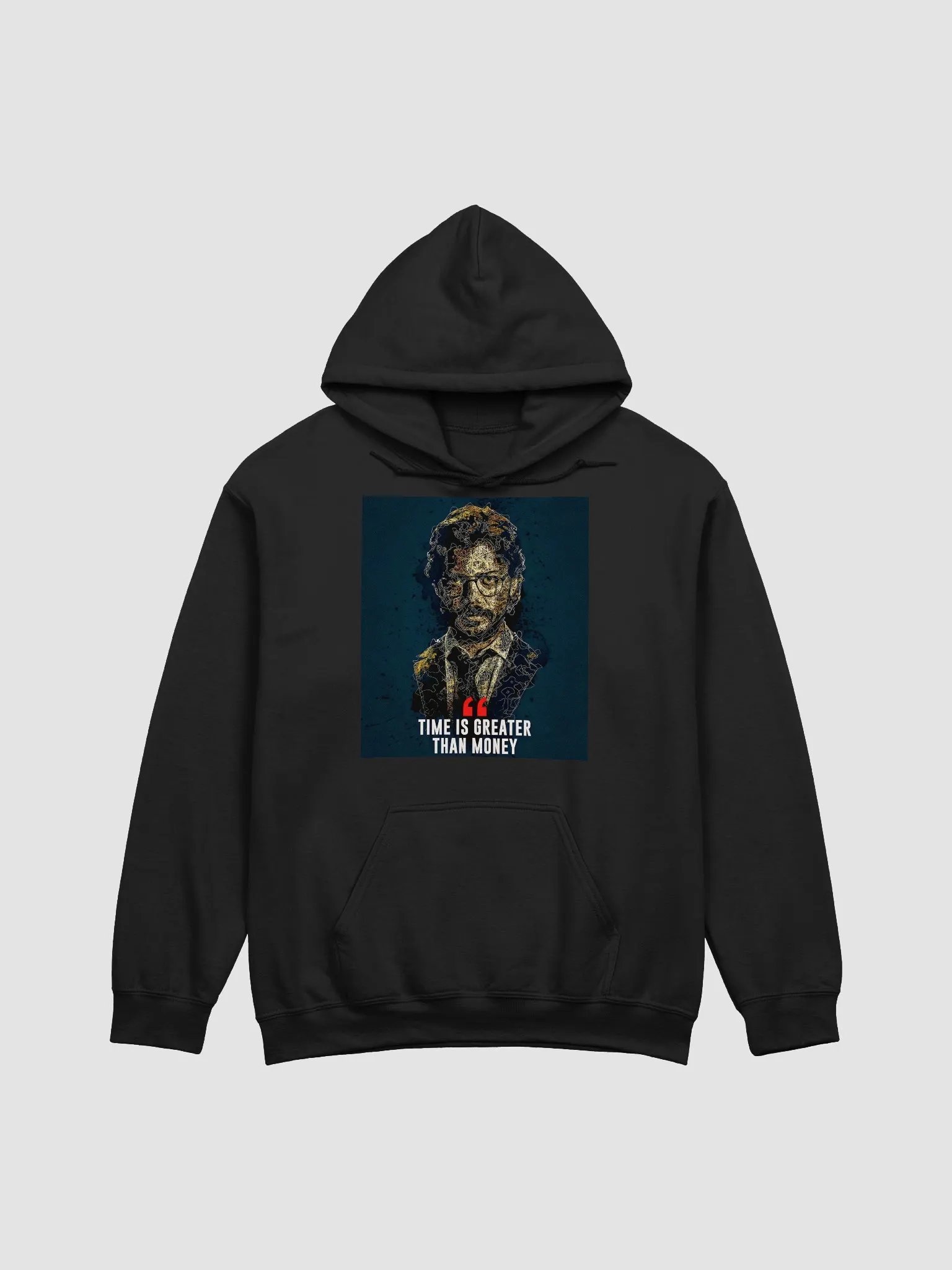 Time Is Greater Than Money Unisex Hoodie product image (5)