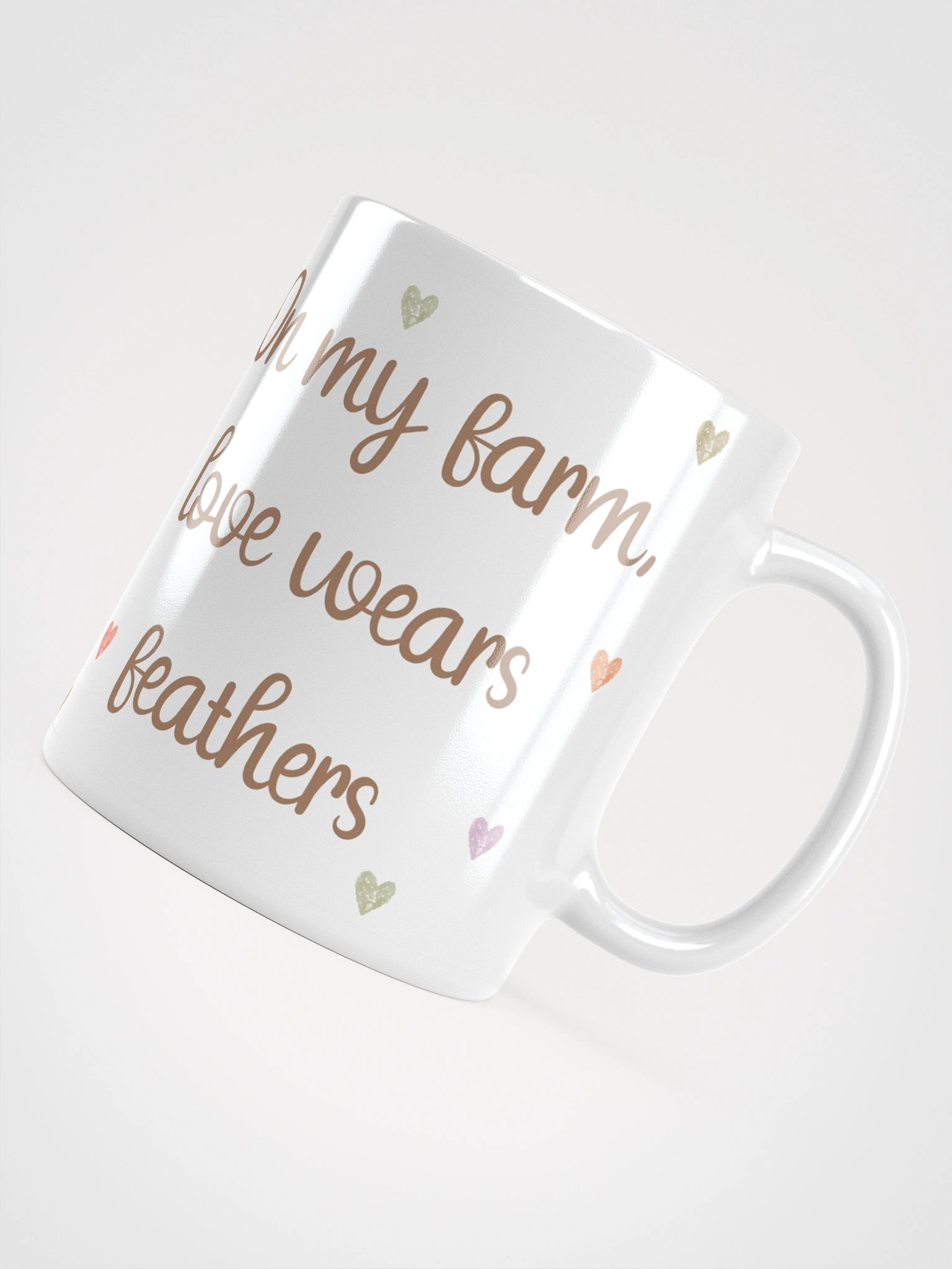 Feathered Farmhouse Love Mug product image (5)