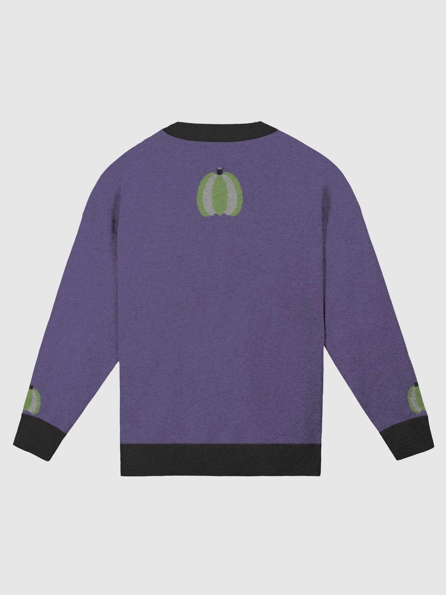 Purple & Green Pumpkin Sweater product image (7)