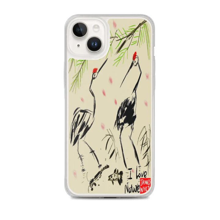 MagSafe® Clear Case for iPhone®: crane product image (1)