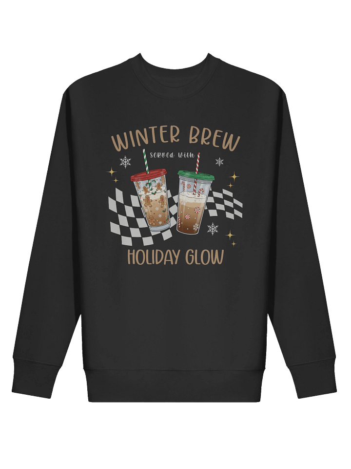 Winter Brew To Go – Festive Holiday Coffee Cup Design | Cozy Christmas Aesthetic Art product image (6)