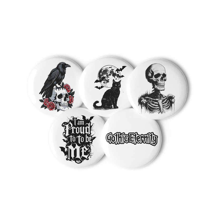 Set White Badges product image (3)