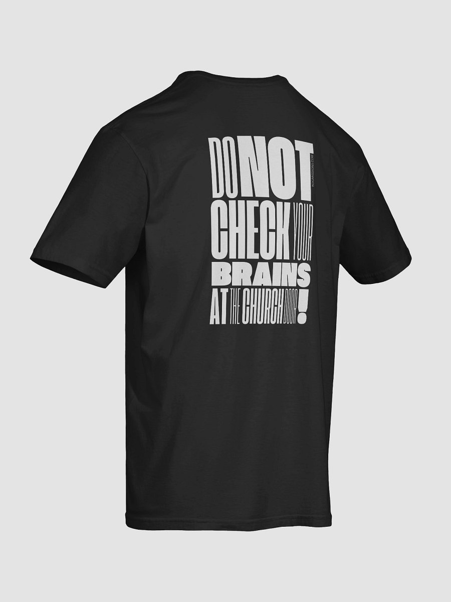 Church Lies Gilden Unisex Lightweight T-Shirt (white) product image (123)
