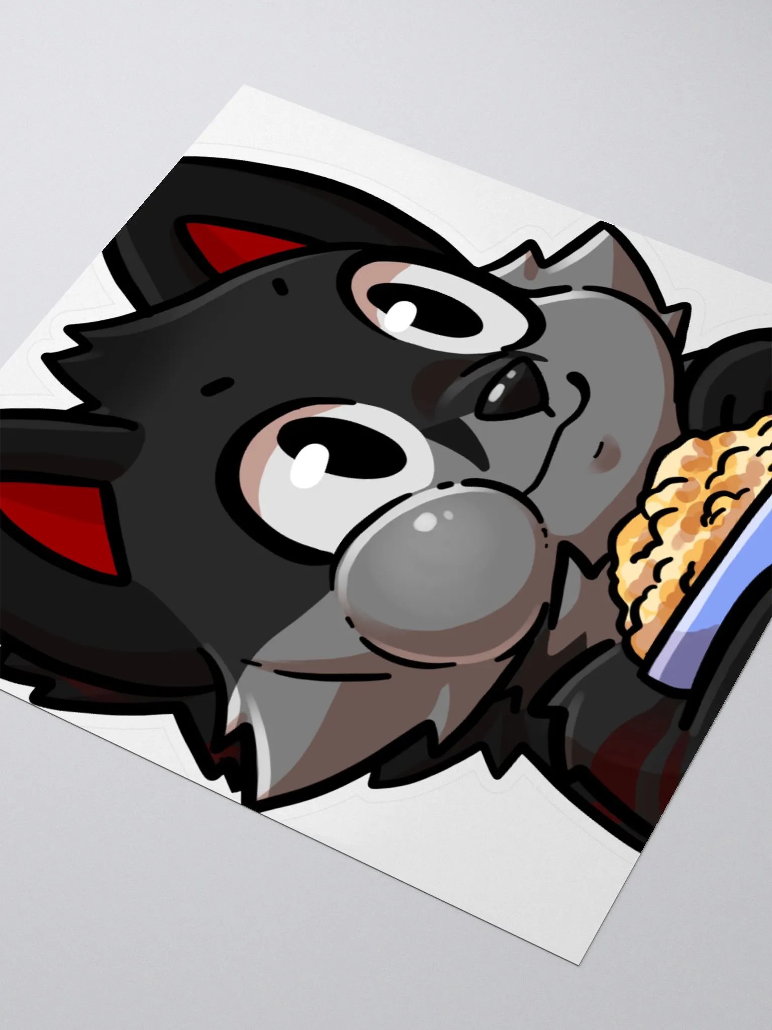 Harufox Noms Emote Sticker product image (3)