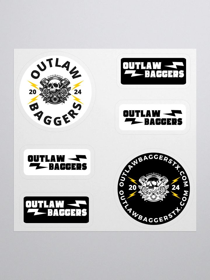 Outlaw Baggers Sticker Pack #1 product image (1)