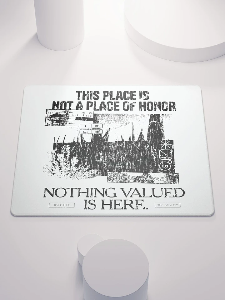 THIS IS NOT A PLACE OF HONOR (mousepad) product image (1)