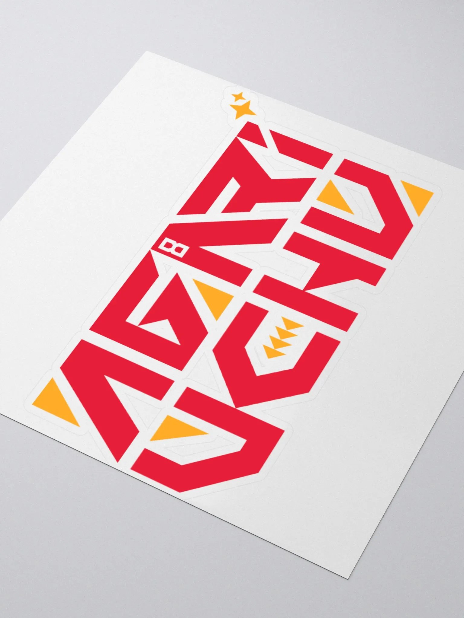 Agari Uchu Logo Sticker product image (7)