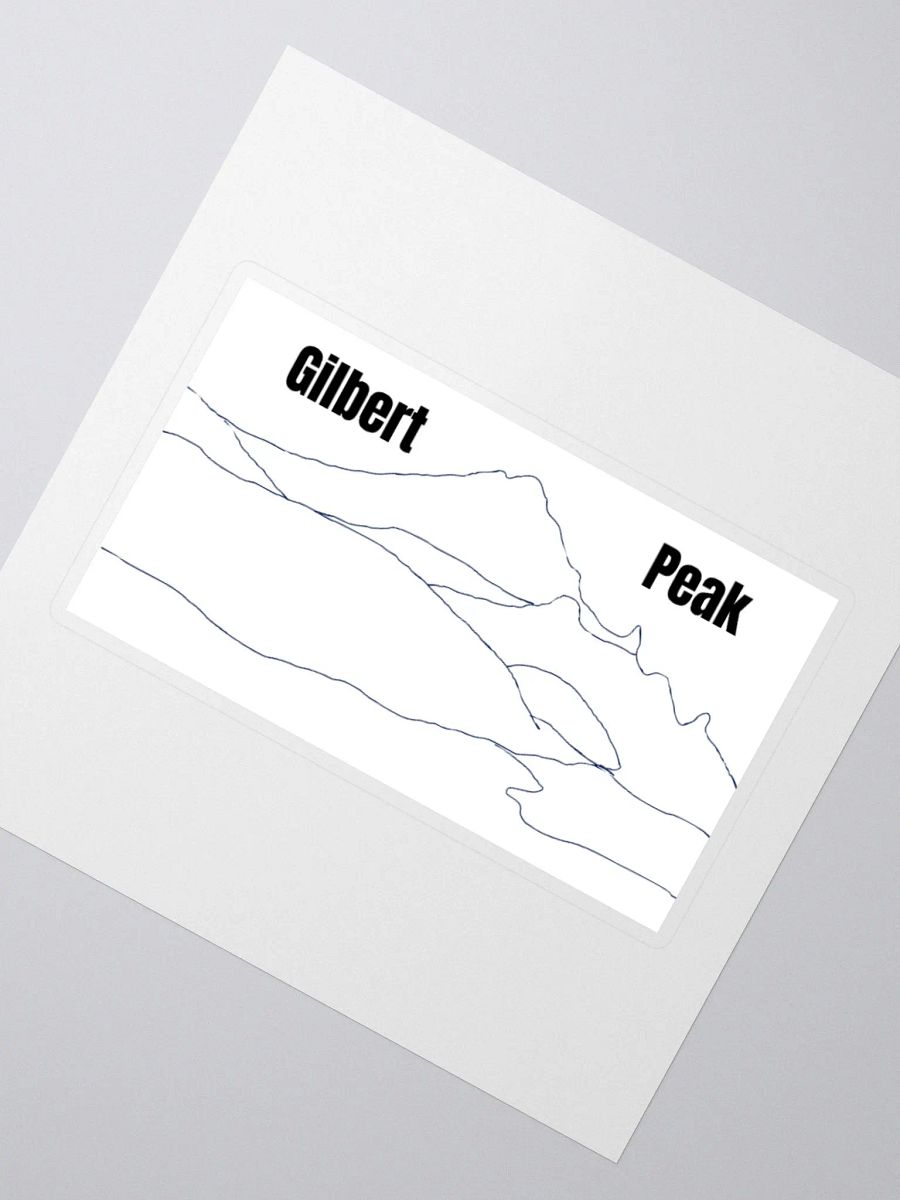 Gilbert Peak sticker product image (6)
