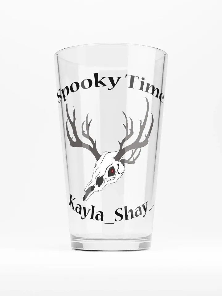 The Spooky Time Pint Glass product image (1)