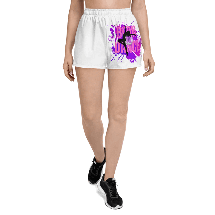 BORN TO DANCE Bold Print Athletic Super Shorts product image (1)