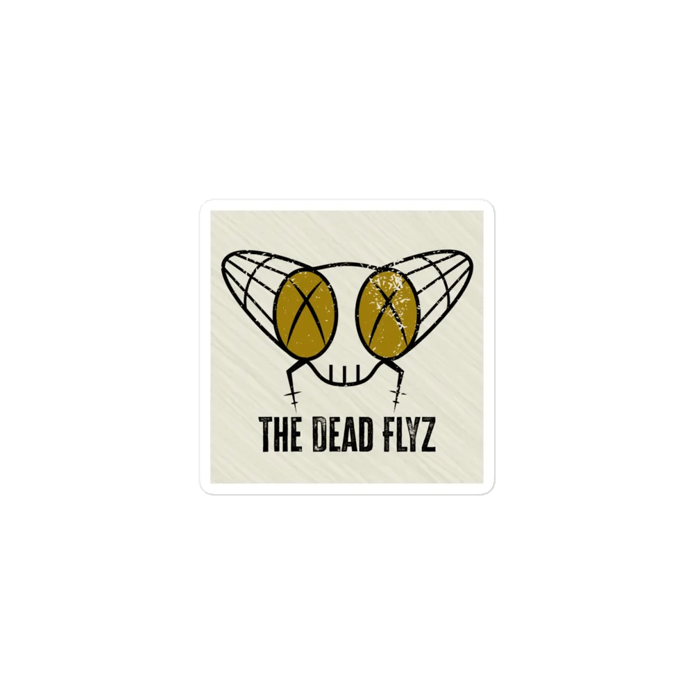 The Dead Flyz Magnet (square) product image (1)