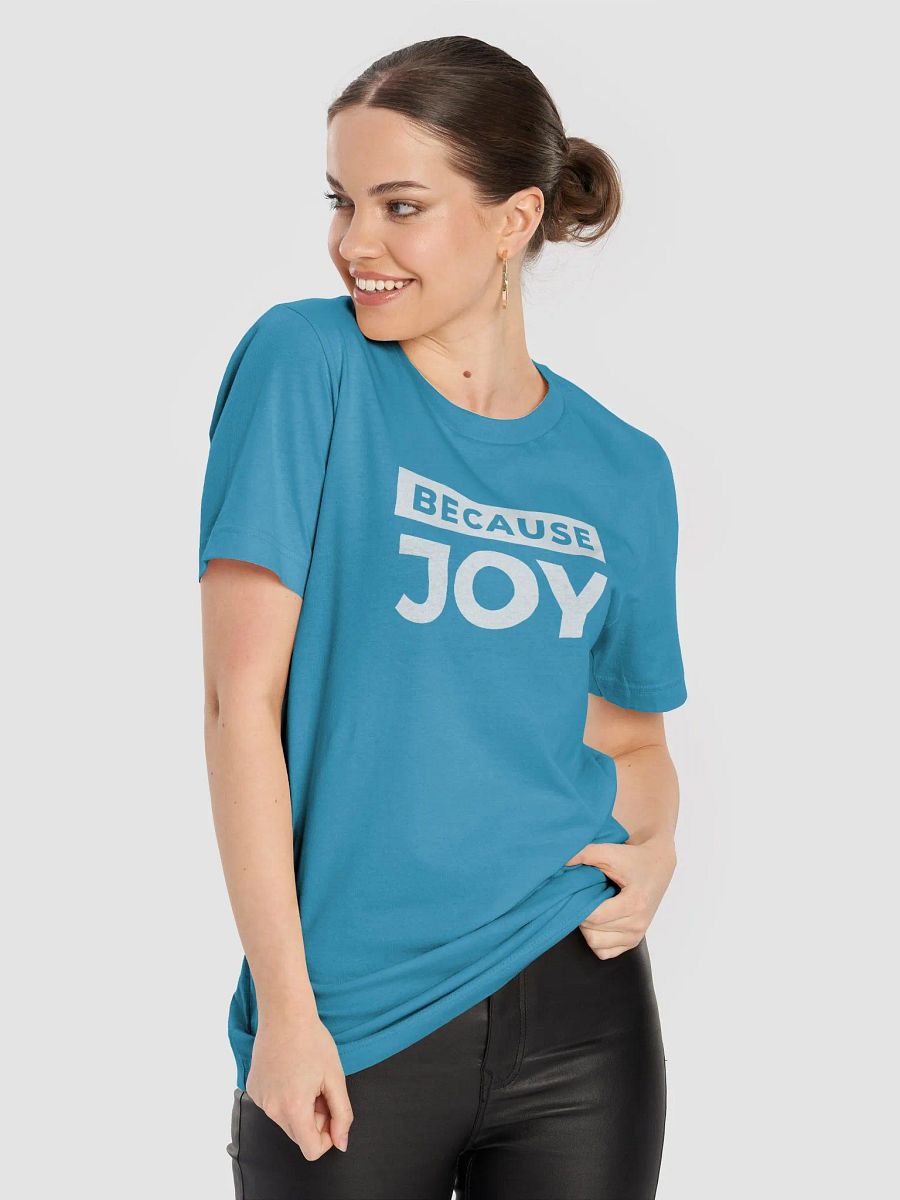 BECAUSE JOY Minimalist T-Shirt product image (87)